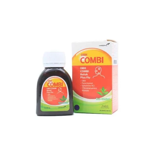 OBH COMBI BATUK + FLU RASA MENTHOL 60 ML